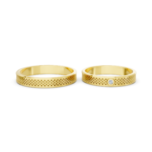 Luxury Gold Couple Ring – A113