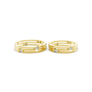 Artisan Gold Couple Ring – A131