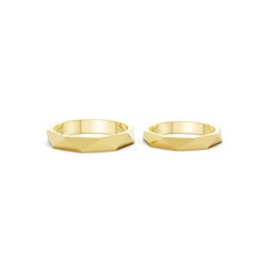 Personalized Gold Matching Ring – A145