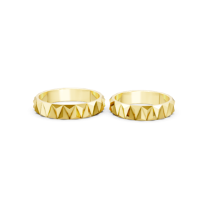 Personalized Gold Couple Ring – A153