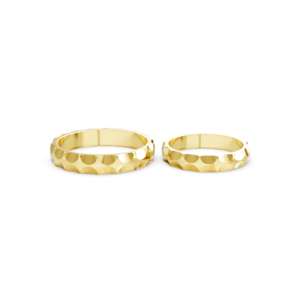 Handcrafted Gold Couple Ring – A154