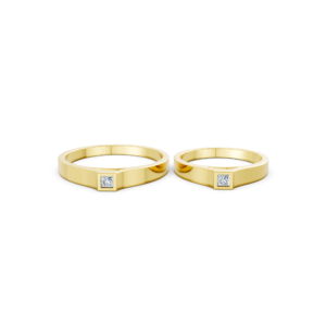 Bespoke Gold Couple Ring – A155
