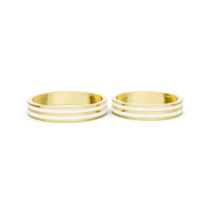 Luxury Gold Couple Ring – A162