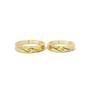 Bespoke Gold Couple Ring – A167