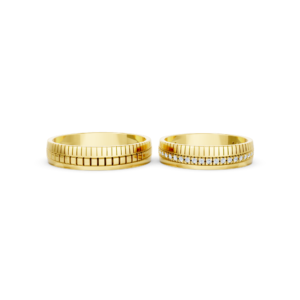 Bespoke Gold Couple Ring – A190