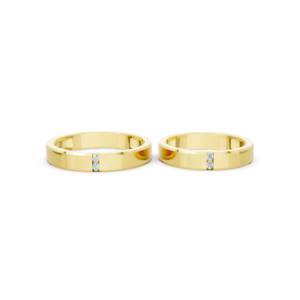 Handmade Gold Couple Ring – A194