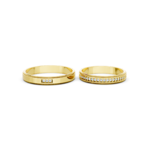 Artisan Gold Couple Ring – A201
