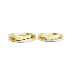 Luxury Gold Couple Ring – A207