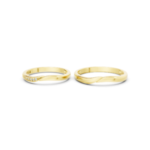 Luxury Gold Couple Ring – A217