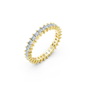 Emerald Cut Eternity Ring