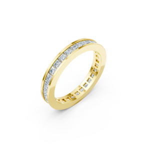 Round Diamond Eternity Band