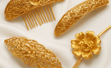 22k Gold Hair Accessories
