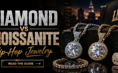 Diamond vs Moissanite Hip-Hop Jewelry
