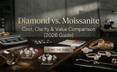 Moissanite vs Diamond