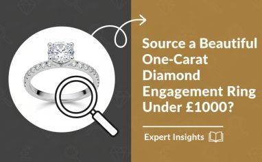 Source a Beautiful One-Carat Diamond Engagement Ring Source a Beautiful One-Carat Diamond Engagement Ring